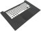 Dell XPS 9570/7590 & Precision 5530/5540 Palmrest & Touchpad for US-Style Keyboards - 04X63T (Renewed)