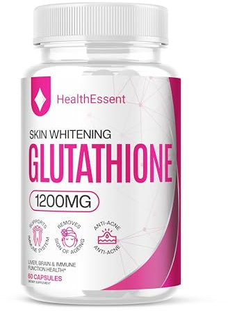 Glutathione Capsules Skin Whitening, +Collagen, Unreduced Glutathione Skin Whitening, Glutathione, Halal - 60 Capsules
