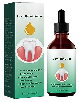 Gotas Regeneradoras de Encías 30ml, Gel Regenerador de Encías, Gotas for el Crecimiento de las Encías, Reparación del Crecimiento de las Encías, Revitaliza tus Encías Fácilmente (1 Pcs)