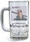 Wanapix | Bierglas Personalisiert mit Foto und Text | Bierkrüge aus Glas | 500 ml | Bierkrüge zum Verschenken | 100% Personalisiert