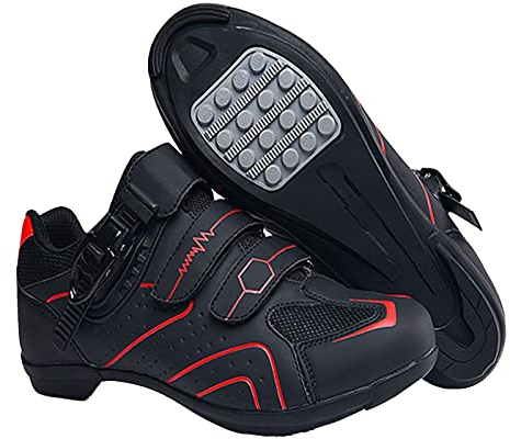 Fahrradschuhe Herren Damen Rennradschuhe Mtb Radschuhe Kompatibel Mit Look Spd Spd-Sl Delta Lock Pedal Reitschuhe Reitschuhe Mountainbike Schuhe Kompatibel Mit Peloton Schuhen Rennrad Schuhe Gr.37-46