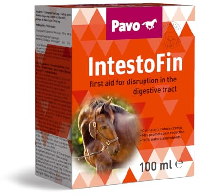 Pavo Intestofin 100 ML | Bei plötzlichen (leichten) Störungen des Verdauungstraktes | Kann die Schmerzlinderung fördern | 100% natürliche Inhaltsstoffe