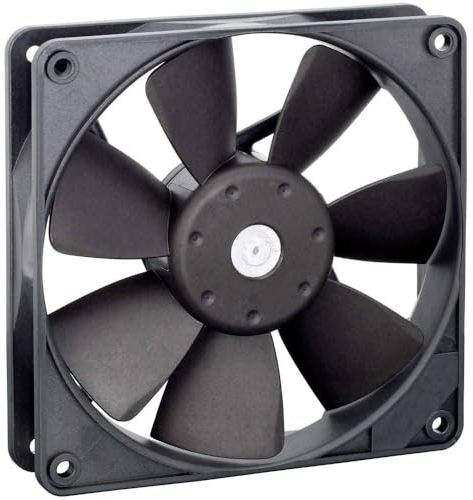 EBM Papst 4412 F/2 GL Ventola assiale 12 V/DC 91 m³/h (L x L x A) 25.4 x 119 x 119 mm