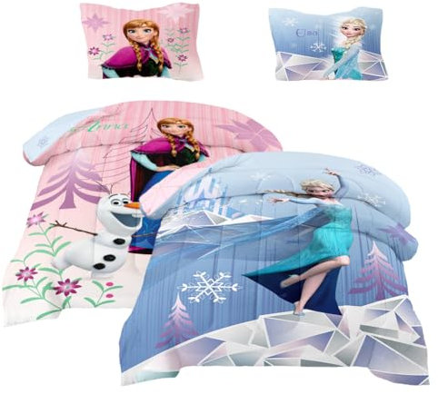 YANAYANA Wende Bettwäsche, Kinderbettwäsche 200x135 cm, 3D Anime Cartoon Charakter Muster Bettwäsche, Bettwäsche Bettbezug, Bettwäsche Set mit Reißverschluss für Mädchen Kinder