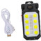 Yardenfun Kontrollleuchte taschenlampe portable light kronleuchter campinglicht aussenlichter Cob wiederaufladbares Licht LED-Arbeitslicht LED-Kolben cob Arbeitslampe T8 Inspektionslampe Abs