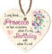 Charmantes Holzschild in Herzform – I Only Drink Prosecco on Two Occasions, When It's My Birthday and When It's Not – Geschenk für Prosecco-Liebhaber, Geburtstage und Feiern