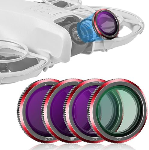 LICHIFIT NEO Filters CPL ND8 ND16 ND32 for DJI NEO Drone Multi-layer coating Lens Filter Magnetic 4-Piece Set Filters