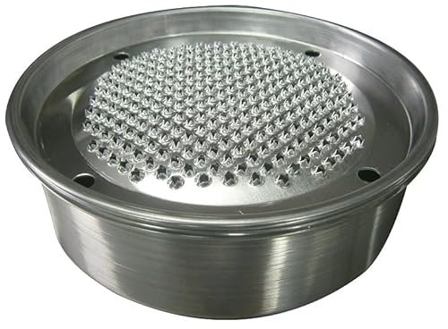 Italia Magazzini Grattugia Rotonda Liotti 16 cm In Alluminio Gratta Formaggio Made in Italy