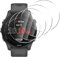 Anoowkoa 4 Pezzi Pellicola Protettiva per Garmin Forerunner 255/255 Music 46mm Vetro Temperato Pellicola Schermo Intero Trasparente Compatibile con Garmin 255