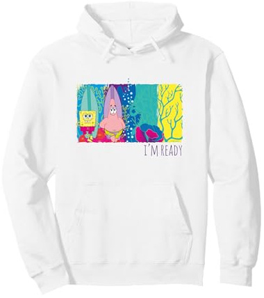 Spongebob Schwammkopf Sommer Surf Strand Urlaub Retro Fun Pullover Hoodie