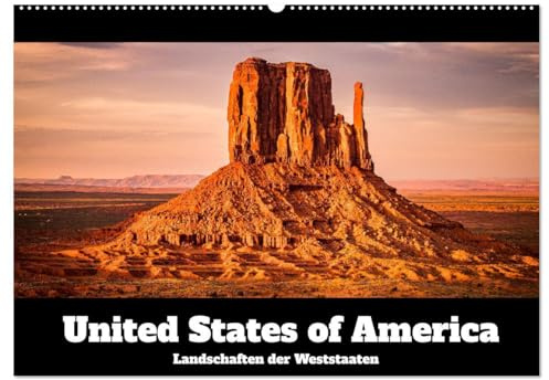 USA: Landschaften der Weststaaten (Wandkalender 2026 DIN A2 quer), CALVENDO Monatskalender: Kalifornien, Arizona, Utah und Nevada: Kommen Sie mit auf ... durch das westliche Amerika (CALVENDO Natur)