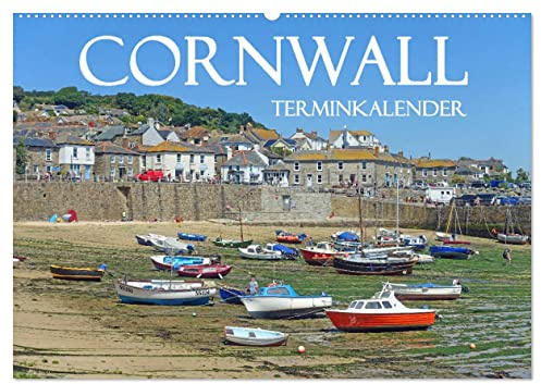 Cornwall. Terminkalender (Wandkalender 2026 DIN A2 quer), CALVENDO Monatskalender: Malerische Küste und Fischerdörfer (CALVENDO Orte)