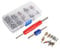 VGEBY Universal 102 stücke Klimaanlage Ventileinsatz Zubehör A/C R134a / R12 Ventileinsatz Stem Remover Tool Sortiment Kit