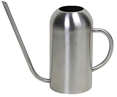 Annaffiatoio in Acciaio Inossidabile da 1 5 Litri per Piante da casa da Giardinaggio con annaffiatoio a Becco Lungo per Piante da e da Esterno