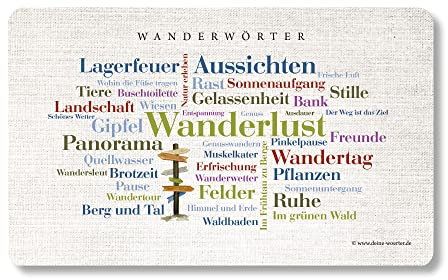 Frühstücksbrettchen Wanderwörter