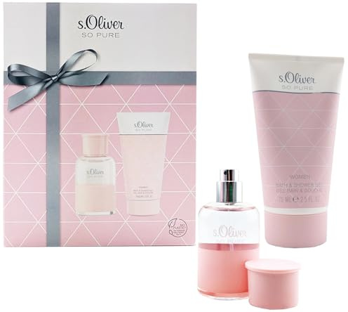 S.Oliver So Pure Set (Eau de Toilette,30ml+Showergel,75ml), 105 ml