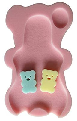 Toddmomy Siège De Bain Éponge Tapis De Bain Coussin De Bain Tapis De Bain Antidérapant Tapis De Bain