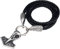 YOROOW Wikinger Lederkette Rabe mit Edelstahlanhänger, Nordic Odin Schmuck Amulett für Herren,Raven Skull,32 Inch