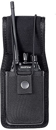 TAFTACFR Universal Radio Case Two Way Radio Holder Universal Pouch for Walkie Talkies Nylon Holster Accessories for Motorola MT500, MT1000, MTS2000 and Similar Models(Ballistic Nylon)