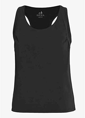 DEHA Damen Yoga Soft Trägershirt/Cami Shirt
