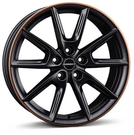 Borbet Felge LX18 8x18 ET44 5x112 black matt rim copper LX18 80844112557,1BMRC