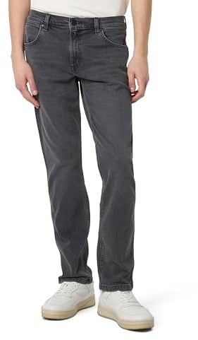 Wrangler Men's Greensboro Jeans, Blackout, 31W / 32L
