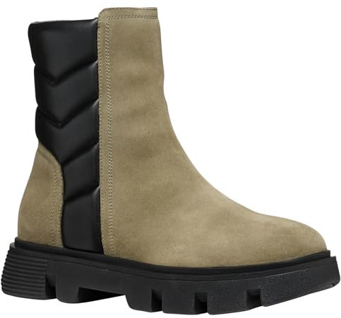 Geox Damen D VILDE B Ankle Boot, Musk/Black, 36 EU