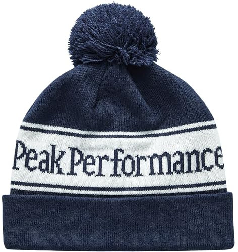 Peak Performance Unisex Pow Mütze, Blue Shadow-Offwhite, ONE Size