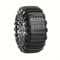 BINNXC Auto Winter Anti Rutsch Schneeketten für Volvo New XC60 Second Generation 2018-2024, Anti-Rutsch Notfall Schneereifenketten, Winter Sicherheitsketten, Autozubehör,B-Black 10Pcs(Two Tires)