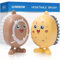 Lumkew Vegetable Brush Scrubber with Hard Soft Bristles, Potato Mushroom Scrubber Brushes Cleaning Veggie Fruit Wash Cleaner for Food, 2 Pcs