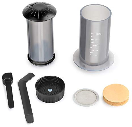 HAILASRE Combines French Press Small Portable Coffee Machine for Travel & Camping Portable French Filter coffee maker for Aero-Press Machine