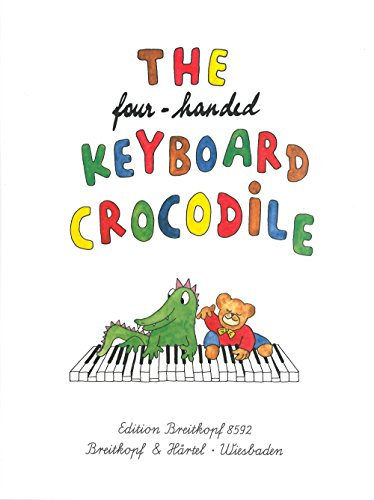The Four-handed Keyboard Crocodile - Easy Piano Pieces for Children - piano (4 hands) - (EB 8592)