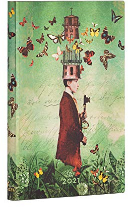 Paperblanks 12 Monate Softcover Flexis-Kalender 2021 Dreamscapes | Horizontal | Maxi (135 × 210 mm), FD6776-4
