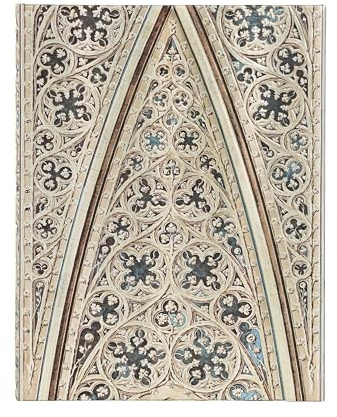 Vault of the Milan Cathedral (Duomo di Milano) Ultra Unlined Hardback Journal (Wrap Closure)