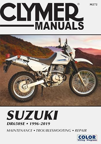 Clymer Manuals Suzuki DR650SE 1996-2019: Maintenance - Troubleshooting - Repair