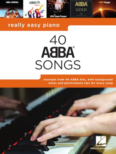 Really Easy Piano: 40 ABBA Songs.