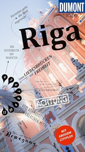 DUMONT direkt Reiseführer Riga: Mit großem Cityplan