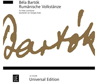 Rumänische Volkstänze: für Flöte und Klavier.: Flöte und Klavier. Partitur.