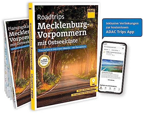 ADAC Roadtrips Mecklenburg-Vorpommern mit Ostseeküste: Traumurlaub ab dem ersten Kilometer - mit Planungskarte