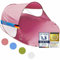 Canyon Cruise Tente de Plage Pop-up à Coquillages, Rapide comme l'éclair et Super Facile, Tente à Lancer à Montage Automatique 140 x 100 x 240 cm (Rose)
