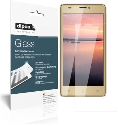 dipos 2x Displayschutzfolie 9H klar für Cubot H3