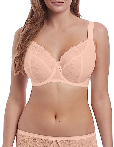 Freya Womens Fancies Lace Balcony Underwire Bra - Beige - 30HH US