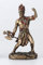 Veronese Design Chango Santeria Orisha Gott des Feuers, Donners, Blitzes und Krieges aus gegossenem Kunstharz, handbemalt, antikes Bronze-Finish, Statue, Heimdekoration, 8,9 cm