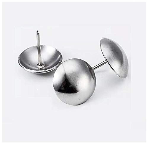 Thickened Silver Foam Nails, Sofa Nails, Copper Nails, Drum Nails, Stainless Steel Foam nails-40 * 35mm*100pcs