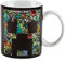Minecraft Taza de cerámica | Bebidas calientes y frías | Hogar u oficina | 312 ml Creeper Funtage