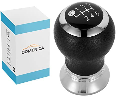 DOMENICA Pomo Palanca de Cambios Compatible de Toyota Corolla 2008, Auris, Yaris 2005-2010 (6 Velocidades)
