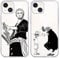 Eouine 2 Stück Handyhülle für iPhone 13 Hülle iPhone 14 Hülle 6.1 Zoll Anime Jungs Gear 5 Nika Zoro Hülle, Transparent Manga Cool Muster Schutzhülle Weiche Stoßfest TPU Silikon Cover für iPhone 13/14