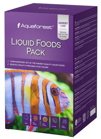 Aquaforest Liquid Foods 4er Pack - je 250ml