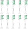 Vochigh Replacement Toothbrush-Heads Compatible with Philips Sonicare DiamondClean: fits Plaque Control& HealthyWhite Electric Toothbrush, 10 Pack