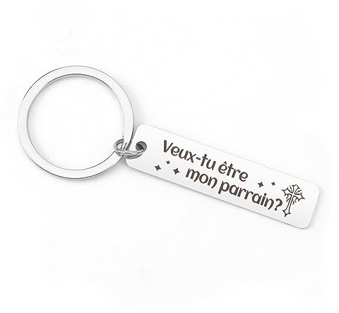 Kabulae Cadeau Parrain,Cadeau Parrain Bapteme,Idée Cadeaux Parrains Noël,Cadeau Fete Des Peres pour Parrains DemandePorte Clé Fete des Peres pour Parrain
